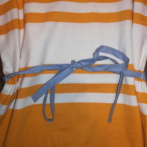 Tommy Hilfiger Girls White and Yellow Dress - Picture 4 of 4